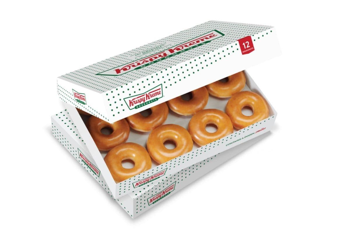 Krispy Kreme Original Glazed Doughnuts (Dozen)