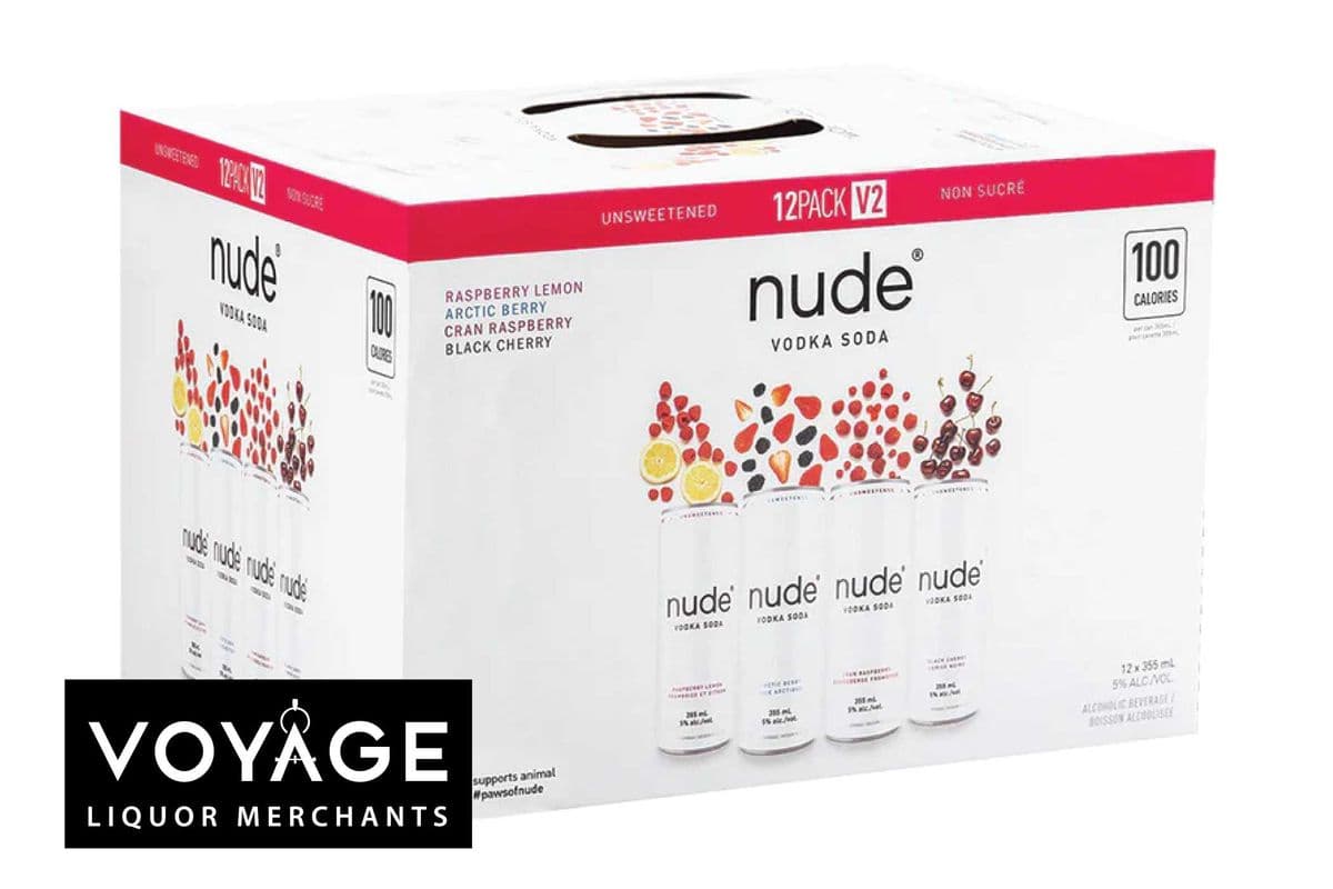 Nude Vodka Soda Mixed Pack V2 (12 x 355 ml)