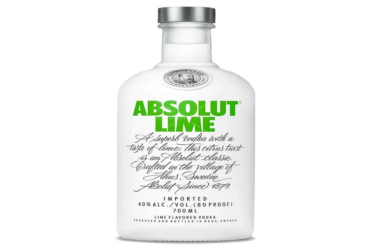 Absolut Lime VODKA 750 ML (1 x 750ml)