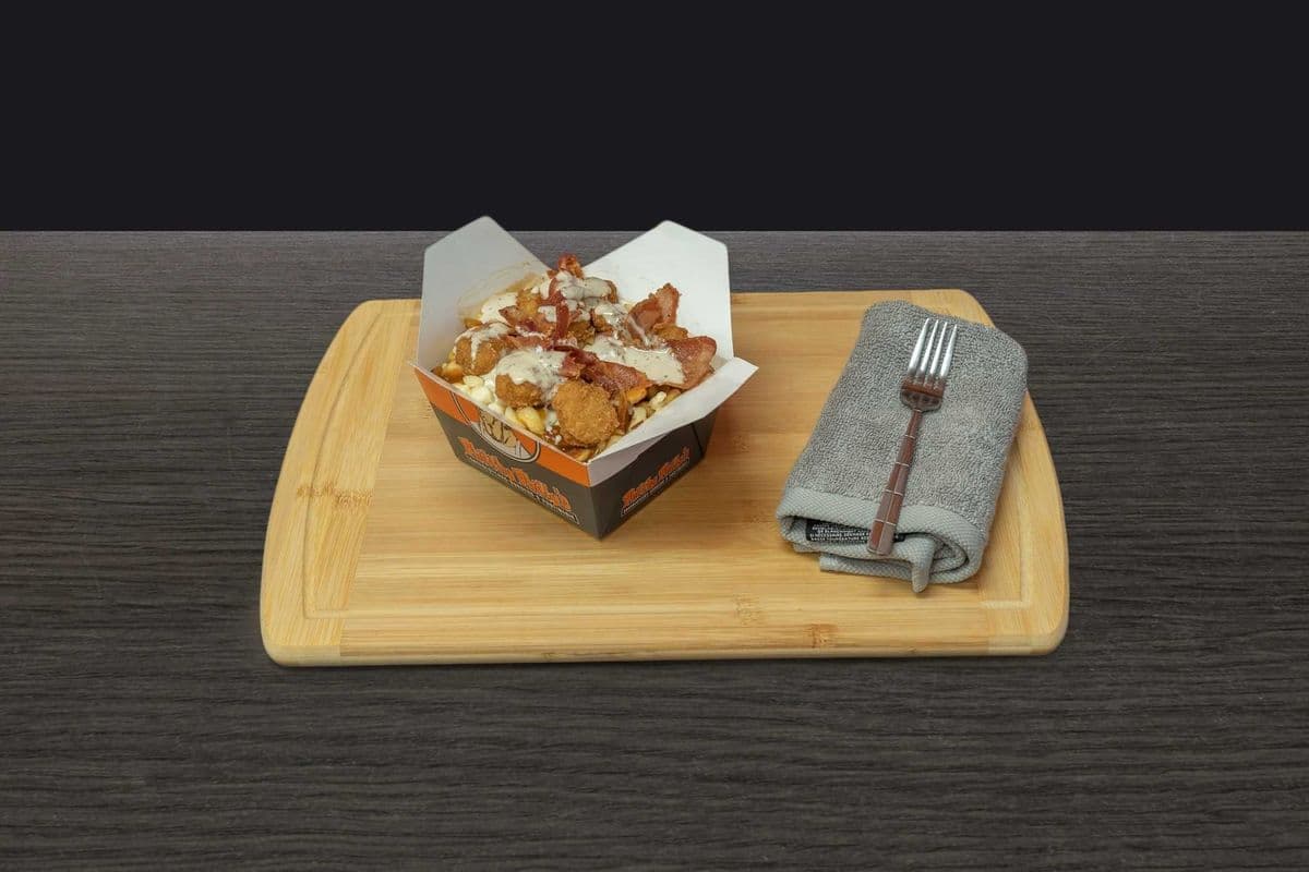 Chicken Bacon Ranch Poutine