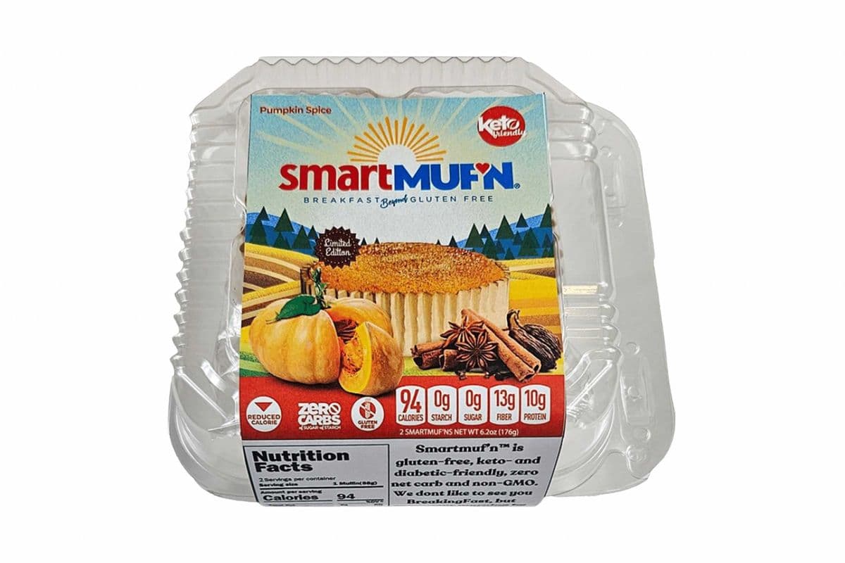 Pumpkin Spice Smart Muffin 2-Pack (94 Cal)