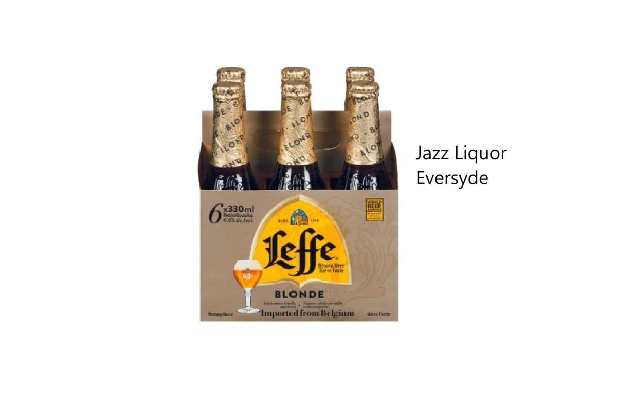 LEFFE BLONDE ALE BOTTLES (1 x 6x330ML)