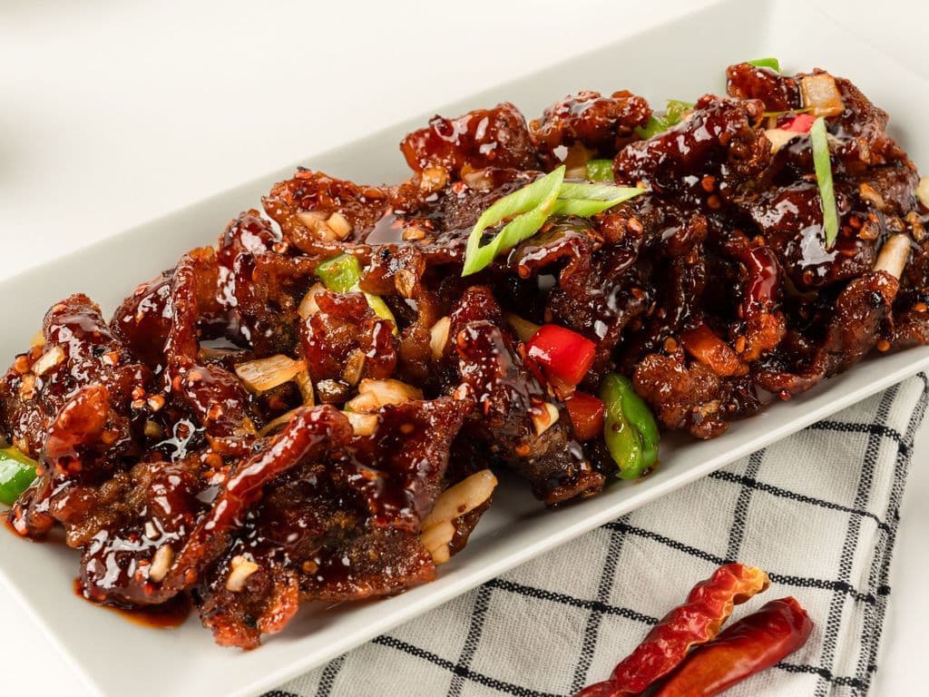Thai Crispy Chilli Beef Dry