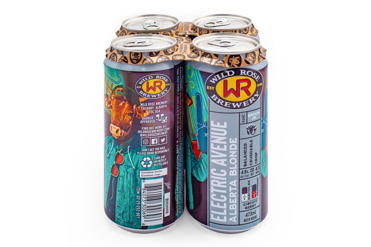Wild Rose Electirc Avenue (4 x 473ml cans)