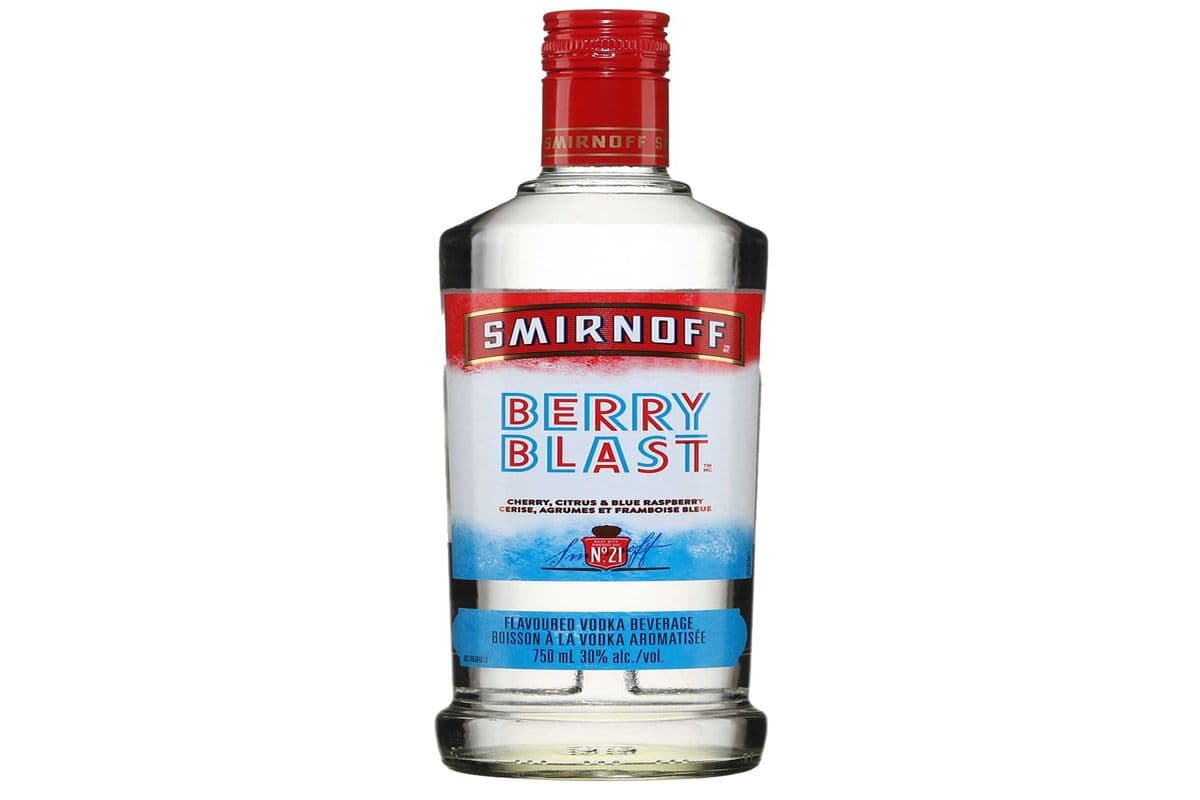 SMIRNOFF BERRY BLAST VODKA 750 ML (1 x 750 ML)