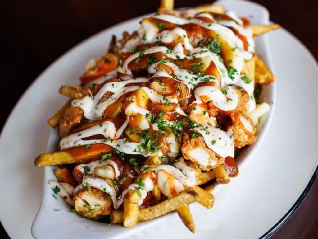 Buffalo Chicken Poutine