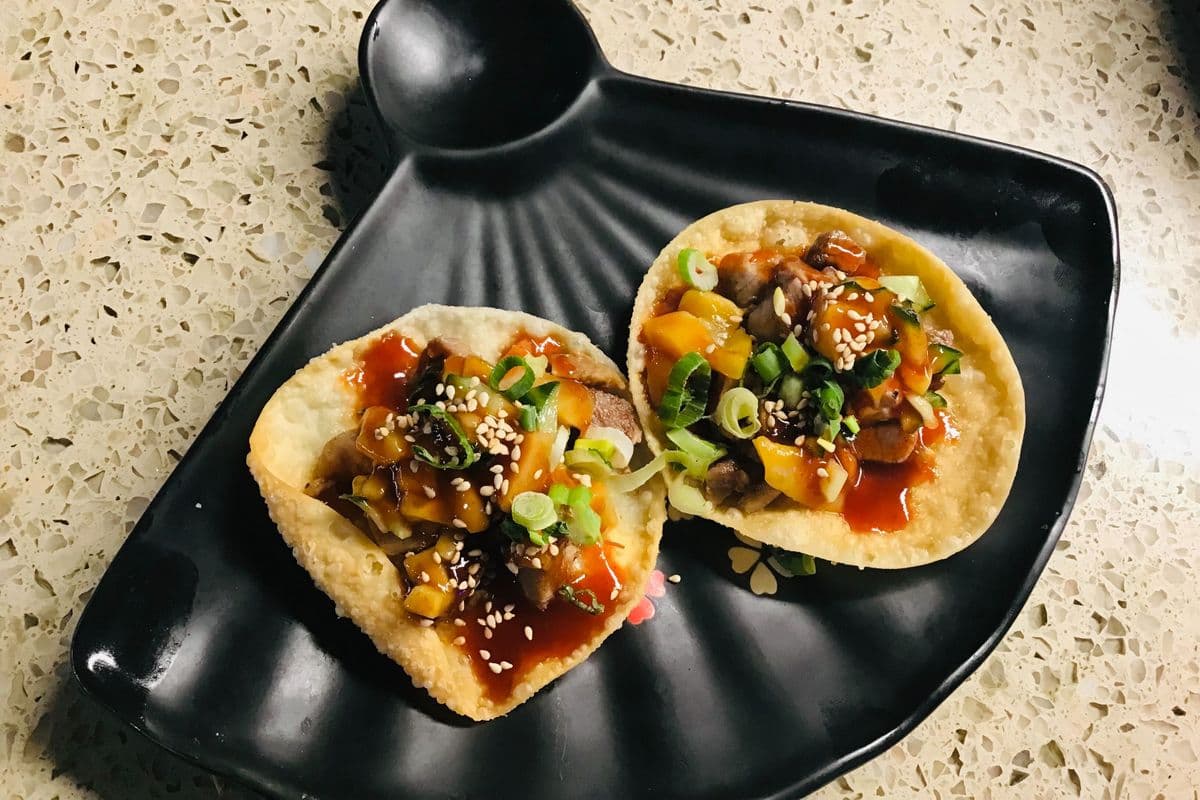 Cha-Shu Mini Tacos