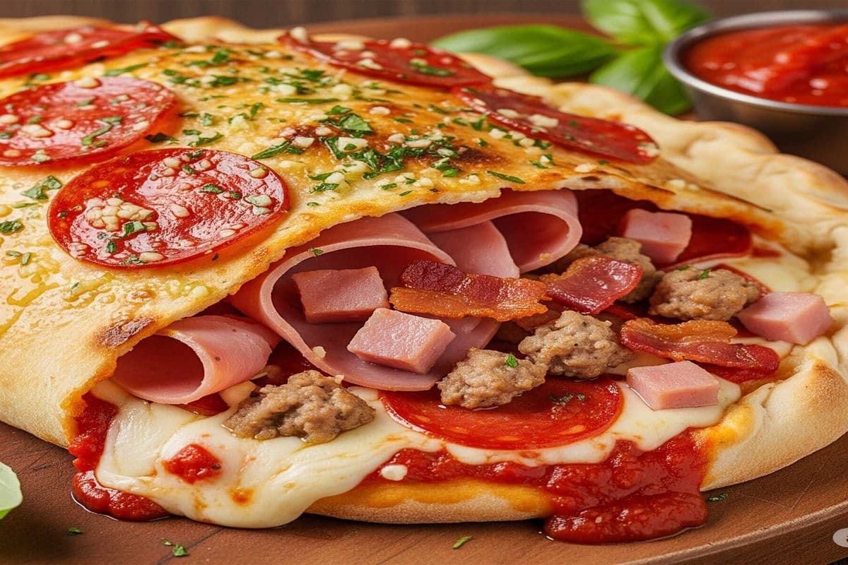 Meatzza Calzone