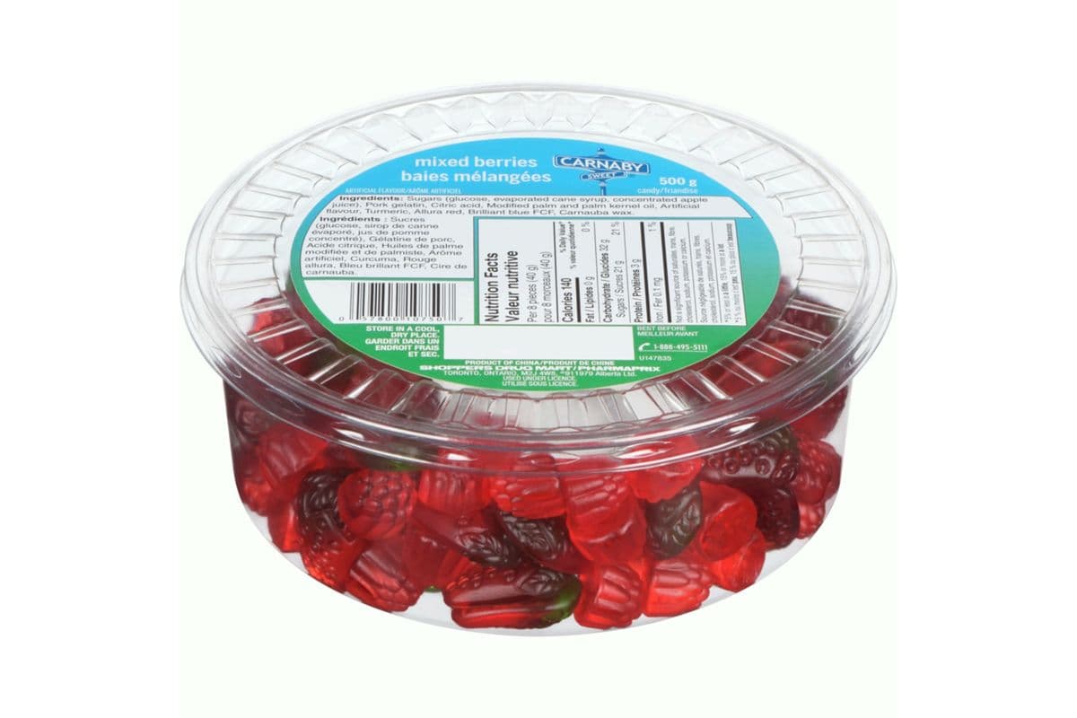 Carnaby Sweet Mixed Berries Candy (500g)