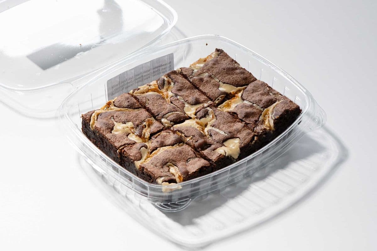 Chocolate-Orange Tahini Brownies