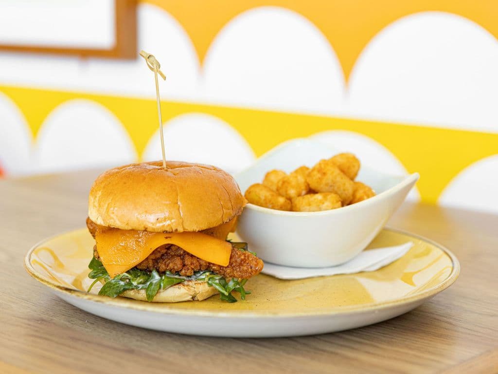 Hot Chicken Sandwich