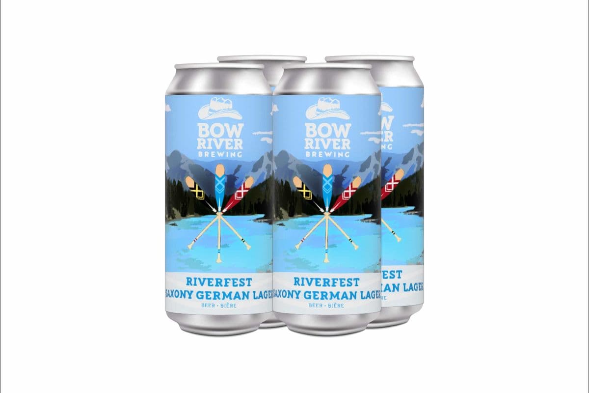 Bow River RiverFest German Lager (4x473ml) (4 x 473ml)