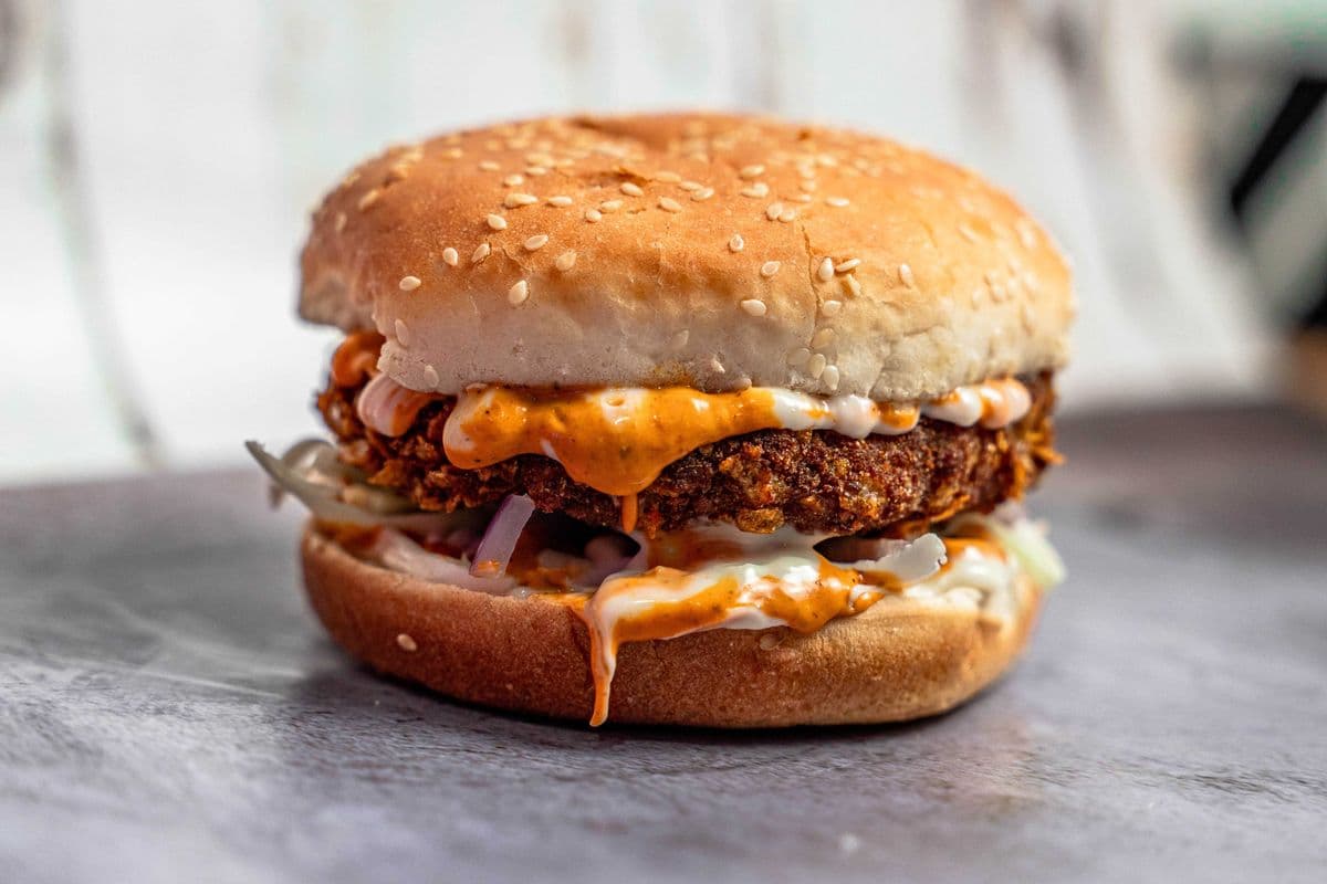 Kurkure Veggie Burger