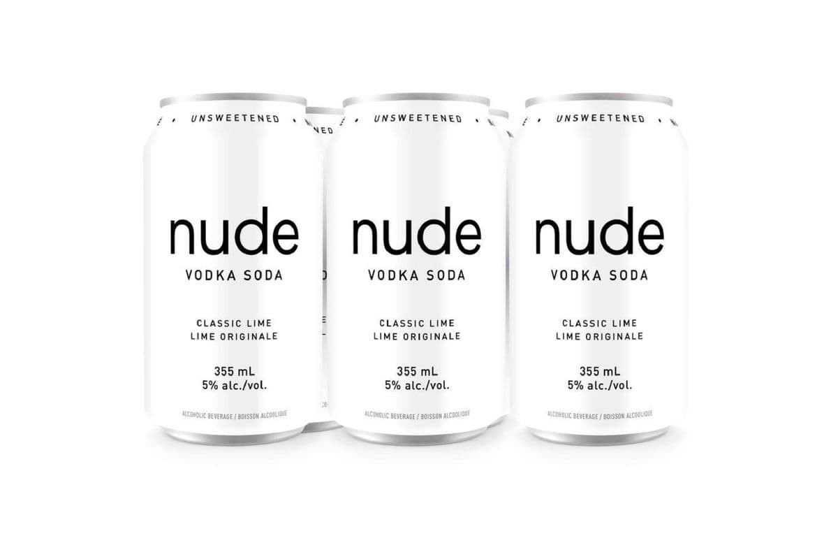 Nude Vodka Classic Lime (6 x 355 ML)