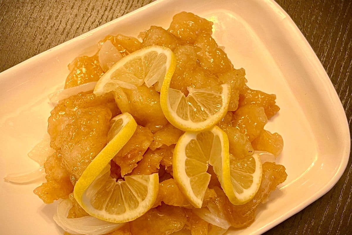 601. Lemon Crispy Fish