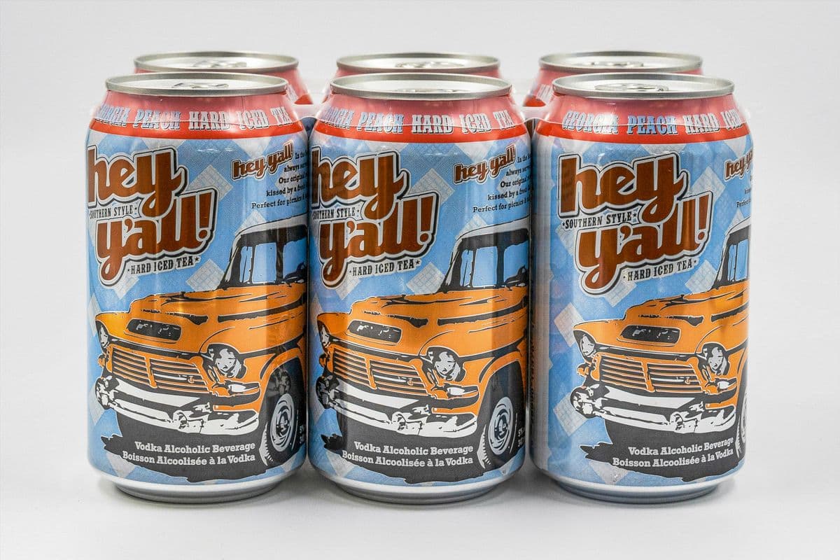 Hey Y'all Georgia Peach (6 Cans) (1 x 6pc)