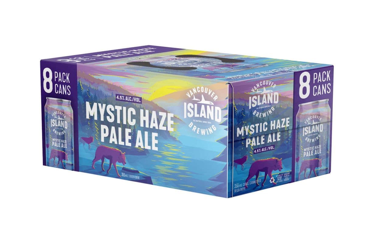 Vancouver Island Brewing Mystic Haze Pale Ale (8 x 355ml Can)
