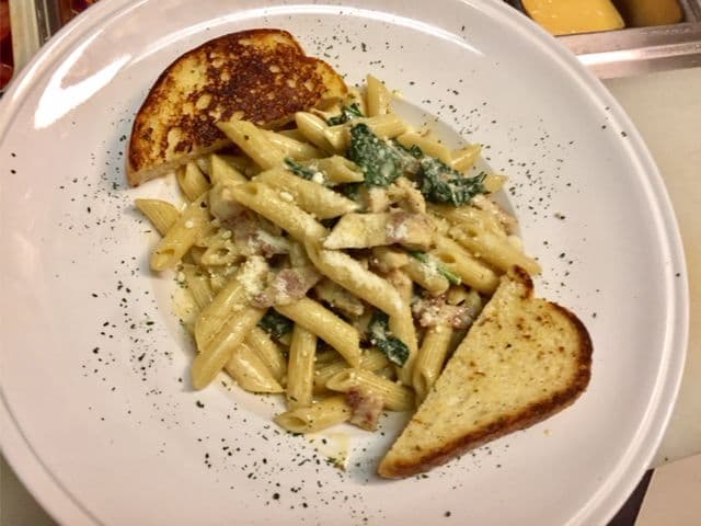 Penne Carbonara Pasta