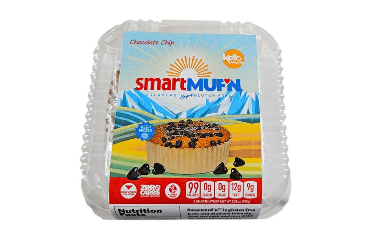 Chocolate Chip Smart Muffin 2-pack (2 Pack) (99 Cal)
