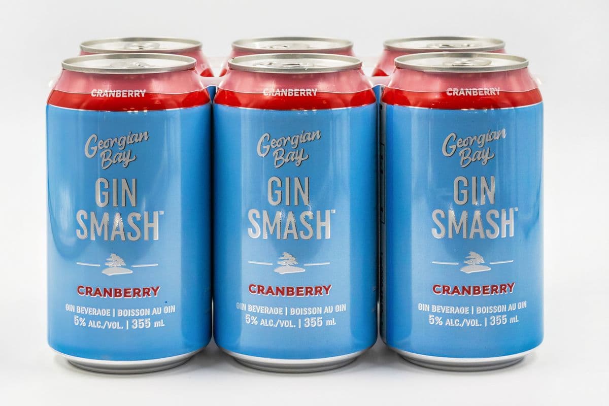 Georgian Bay Cranberry Gin Smash (6 x 355ml)