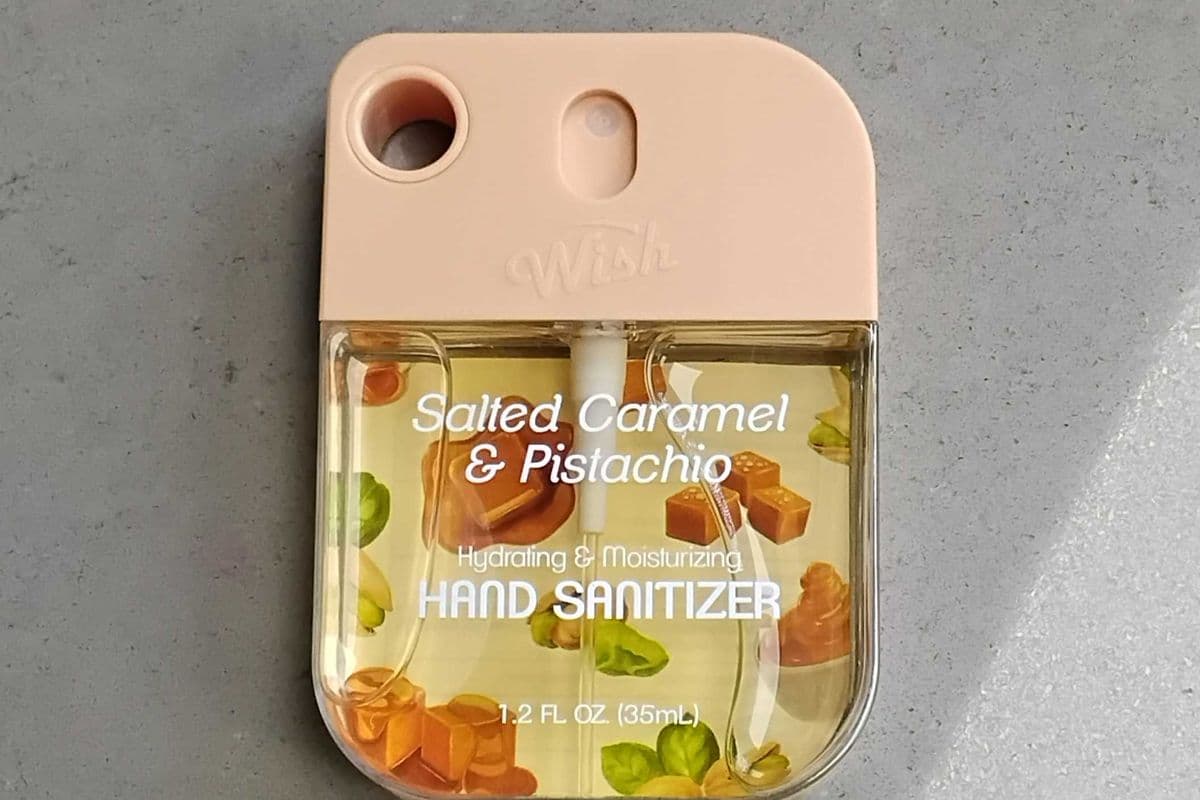 Wish Salted Caramel & Pistachio Hand Sanitizer (35ml)