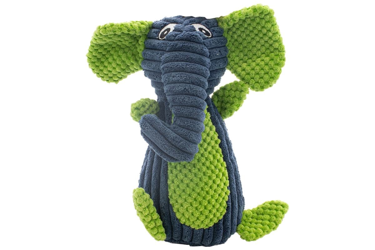 Pampered Pal Plush Elephant Dog Toy (21 cm)
