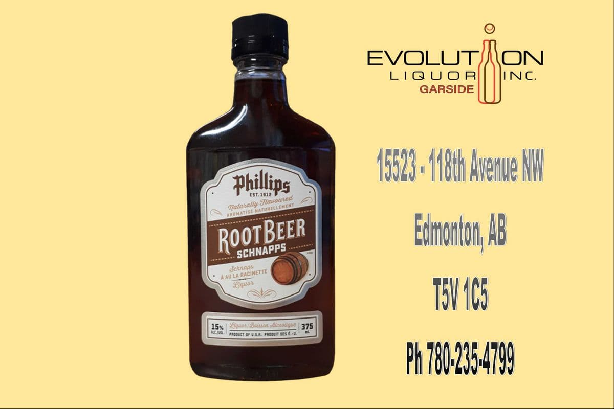 Phillips Root Beer Schnapps 0375P (1 x 375ml Plastic bottle)