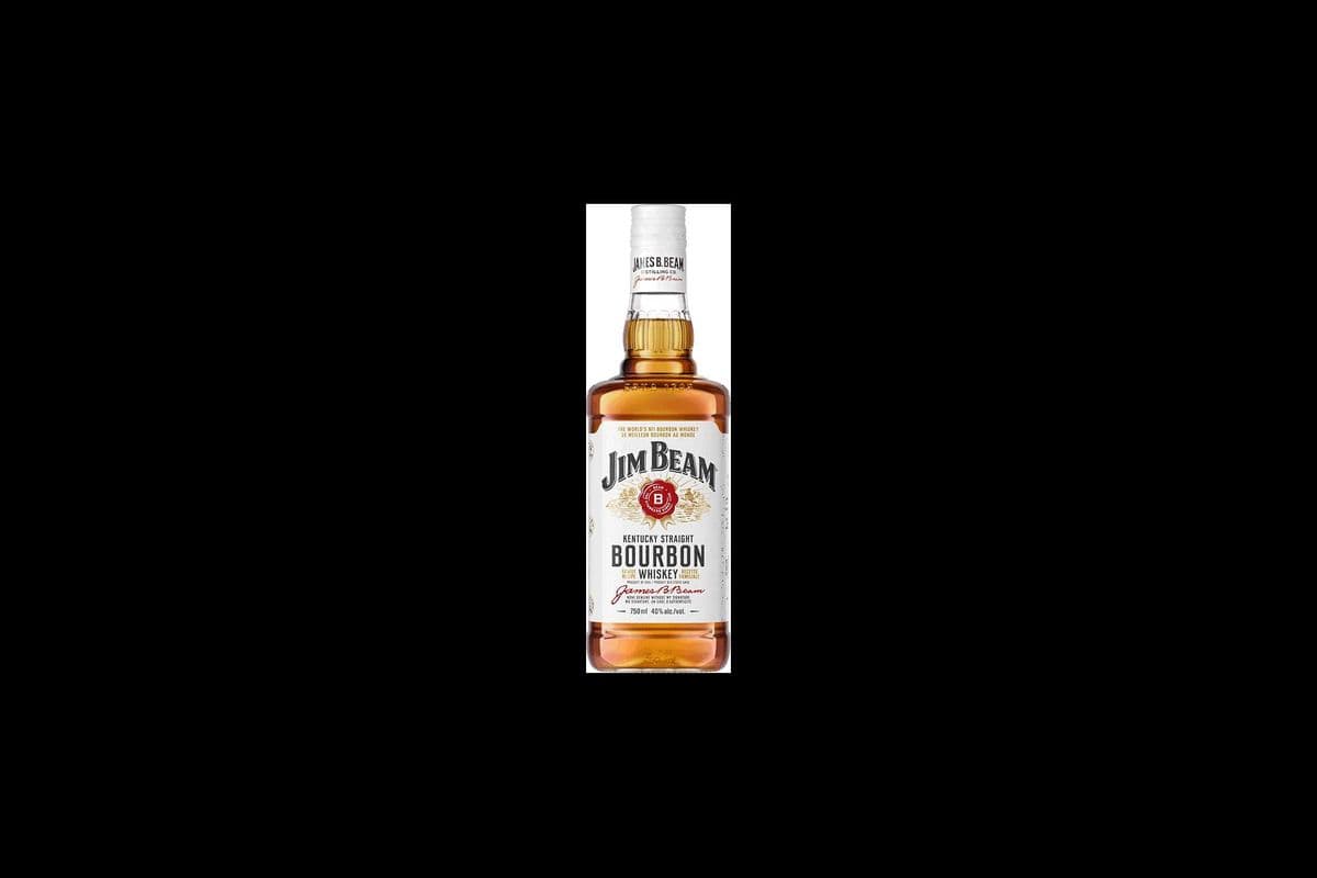 Jim Beam Kentucky Bourbon (750 ml Bottle) (1 x 750ML)