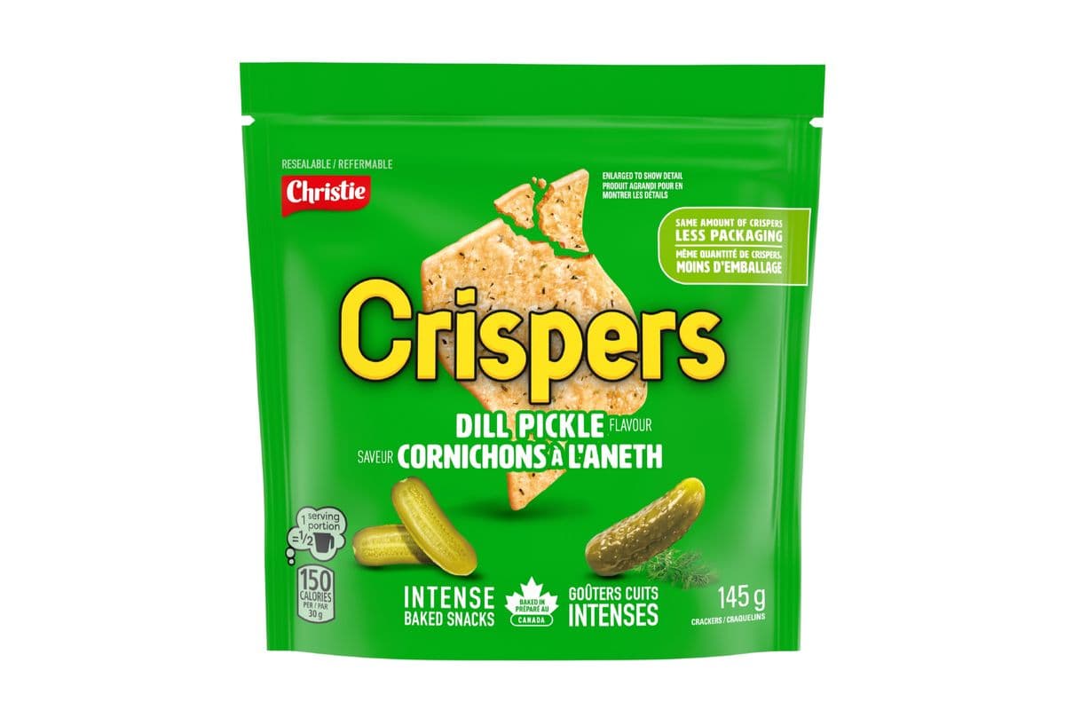 Crispers cornichon a l'aneth (145g) 77821 / Crispers Dill Pickle (145g) 77821