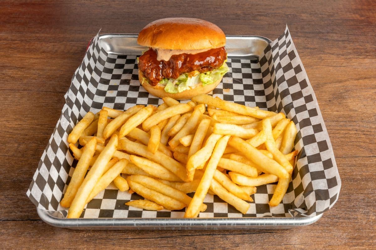 Hot Honey Fried Chicken Sandwich
