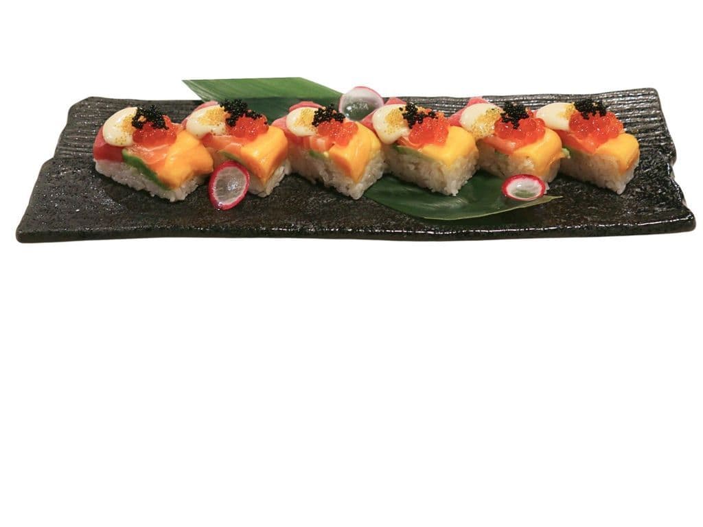 Tropical Delight Oshi Sushi