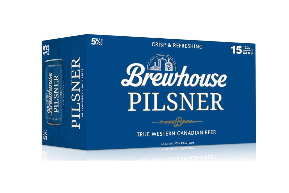 Brewhouse Pilsner 15 Pack Cans (15 x 355 ml Cans)