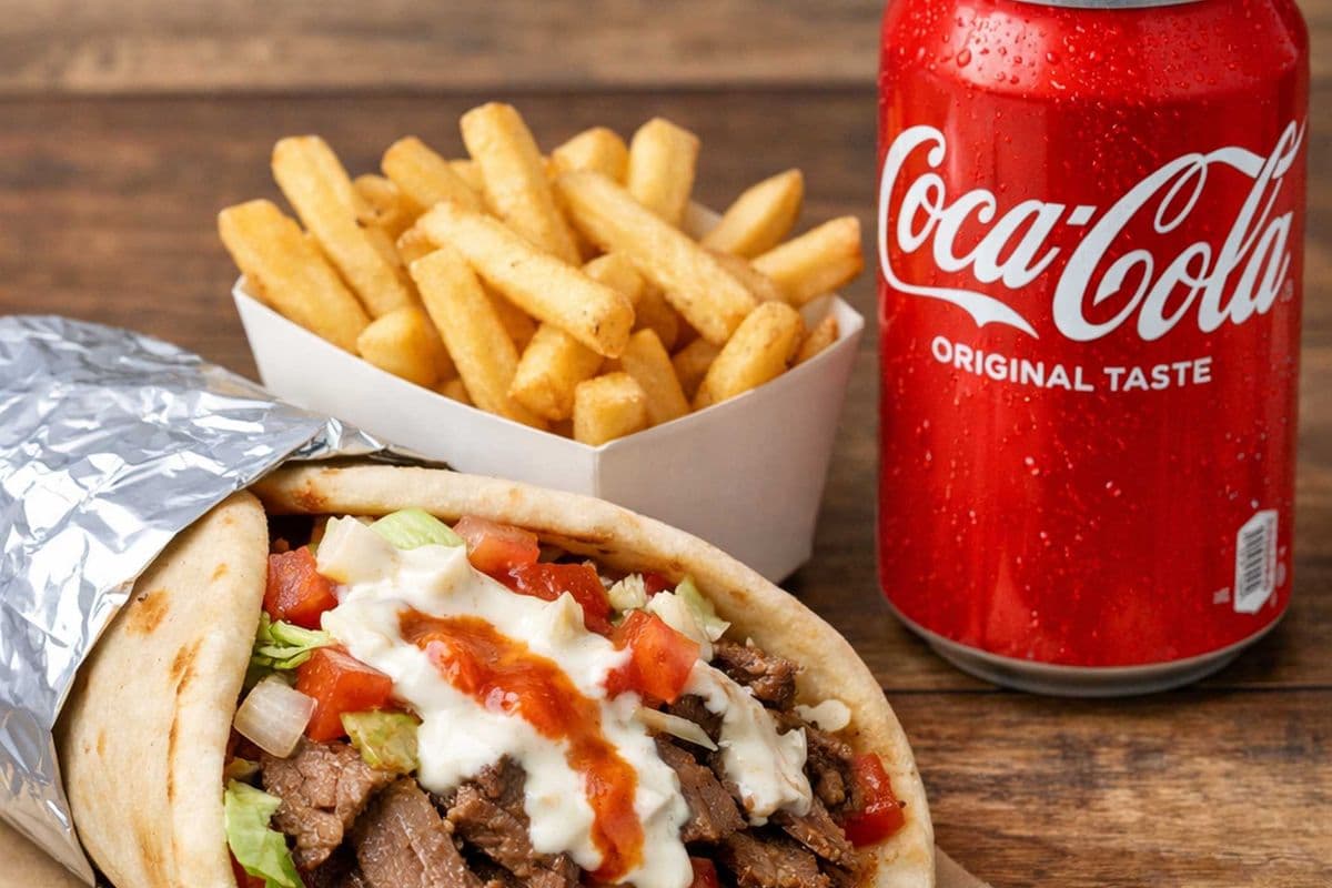 Medium Beef Donair Combo
