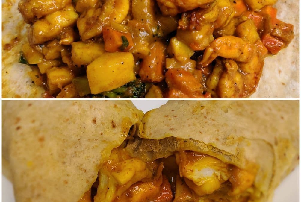Shrimp Roti