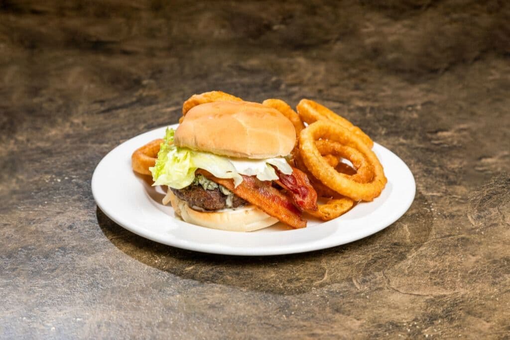Black and Blue Burger