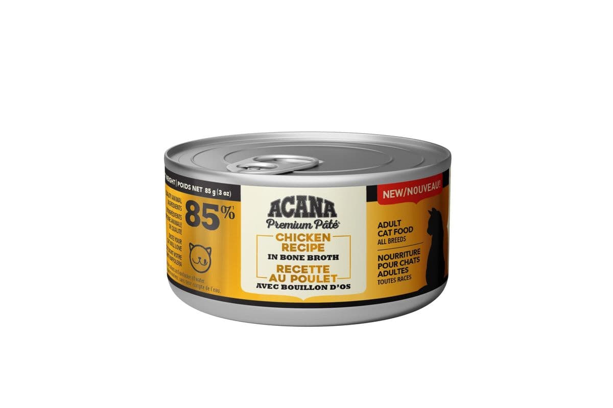 ACANA Premium Pate Chicken Recipe in Bone Broth Wet Cat Food (3 oz)