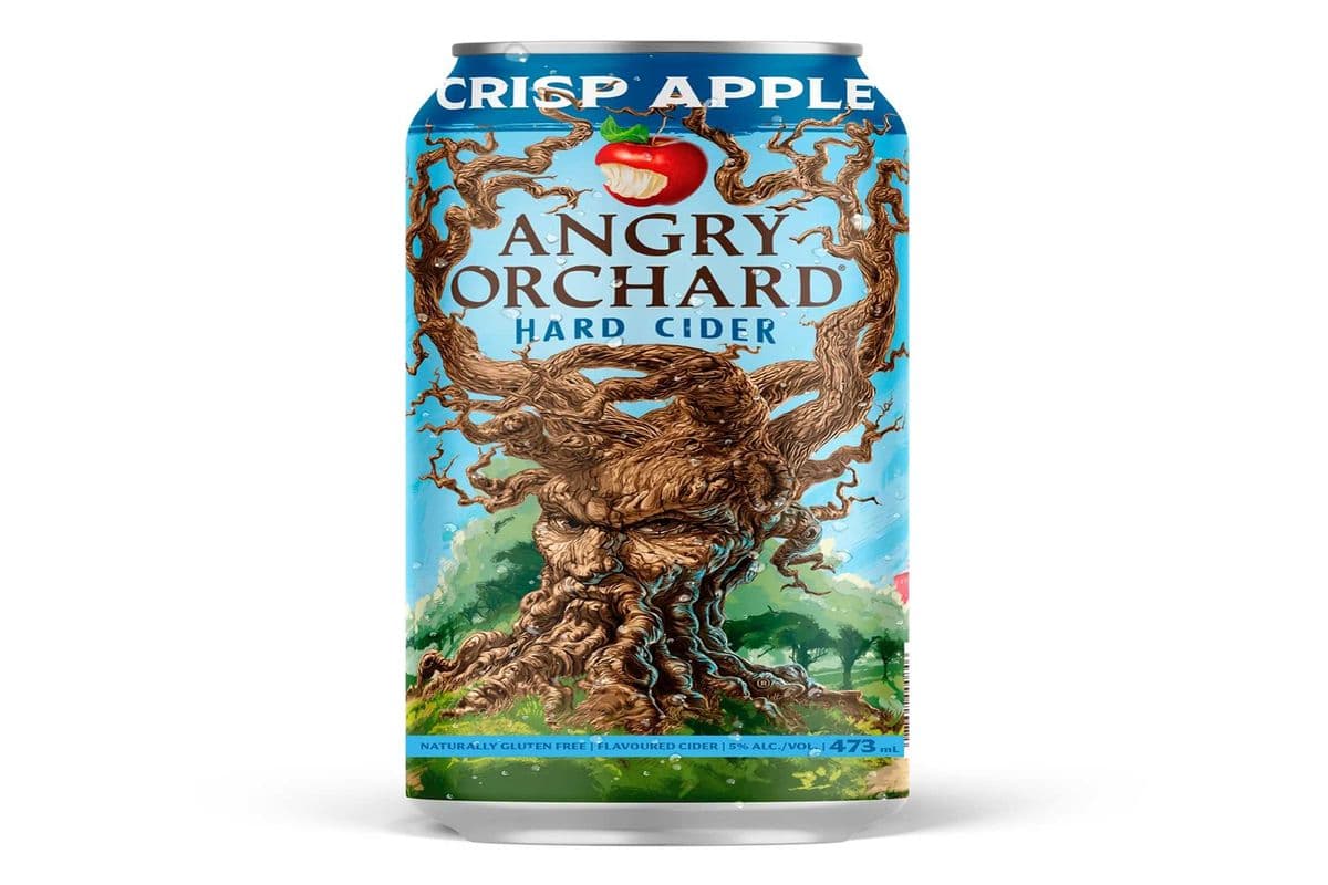 ANGRY ORCHARD CRISP APPLE CIDER (1 x 473 ML)