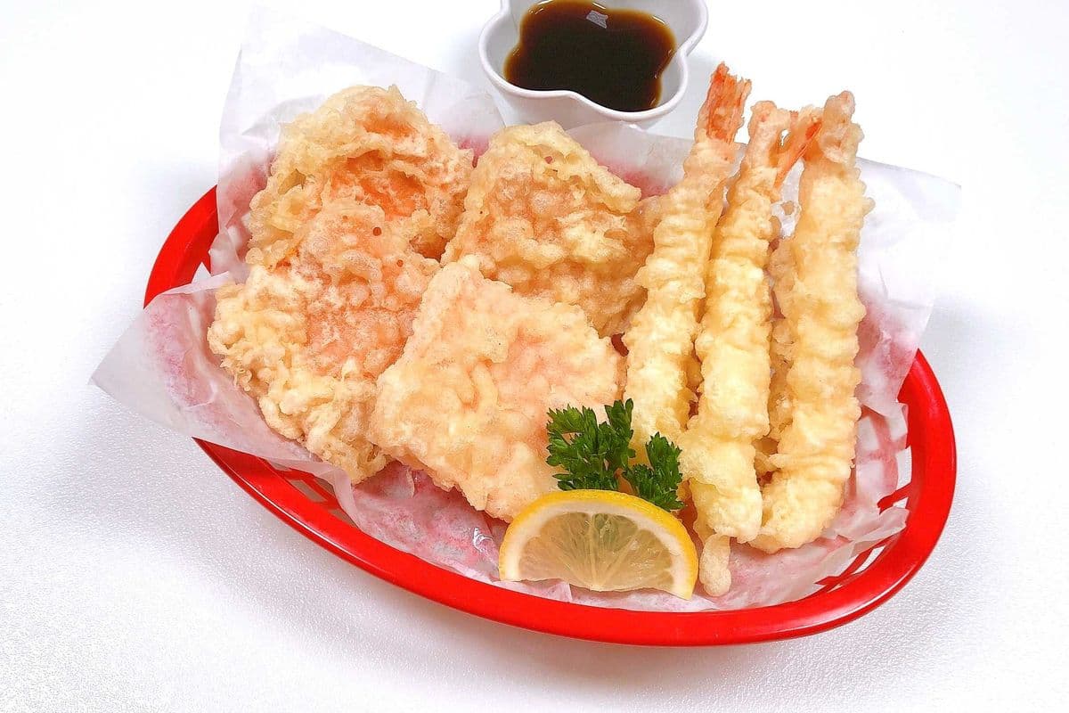 Prawn and Yam Tempura (7 pcs)