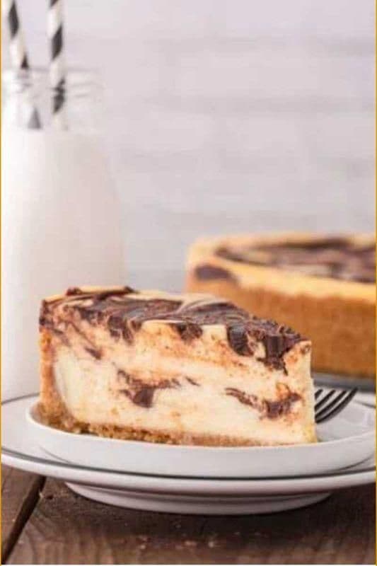 Chocolate Swirl Cheesecake