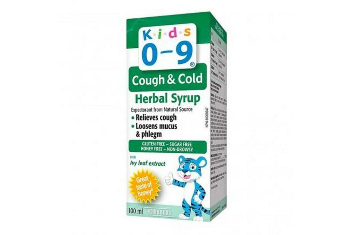 Kids 0-9 Cough and Cold Herbal Syrup (100 ml)