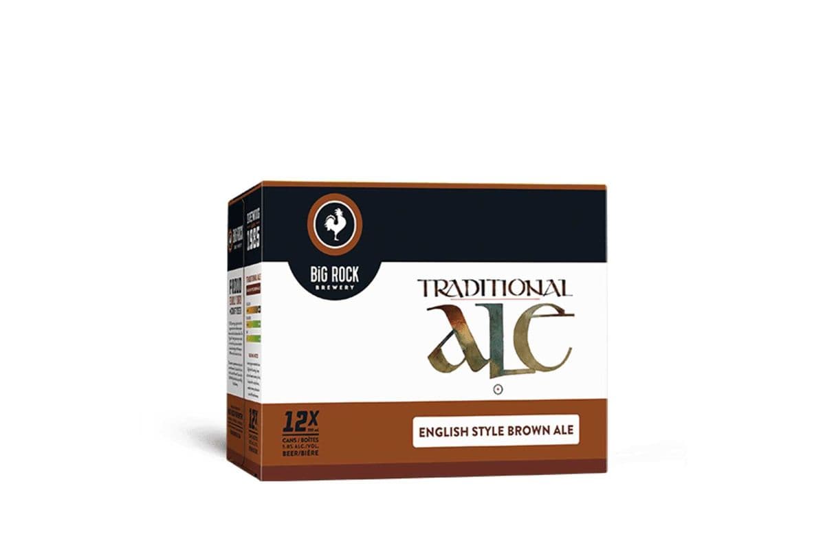 BIG ROCK TRADITIONAL ALE (12 x 355 ml Cans)