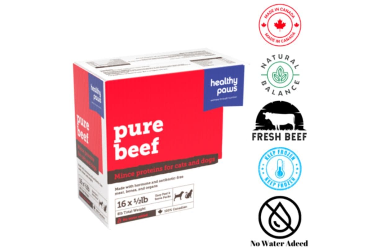 Healthy Paws Pure Mince Beef & Organ (0.5 lb)