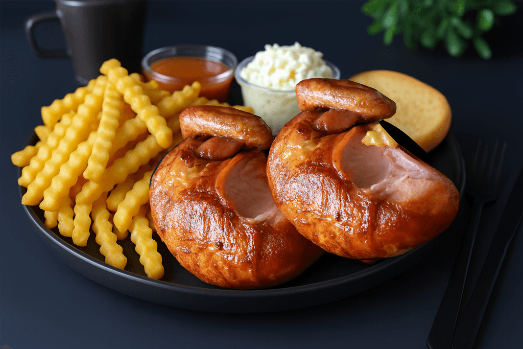 Demi poulet (2 poitrines)