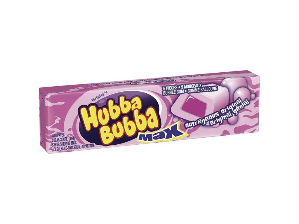 Hubba Bubba Max Original Bubble Gum Cubes