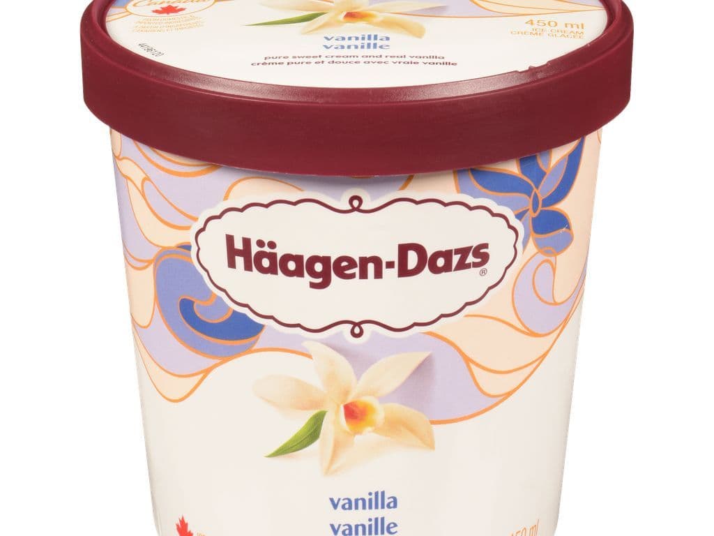 Haagen Dazs Vanilla Ice Cream 450ml