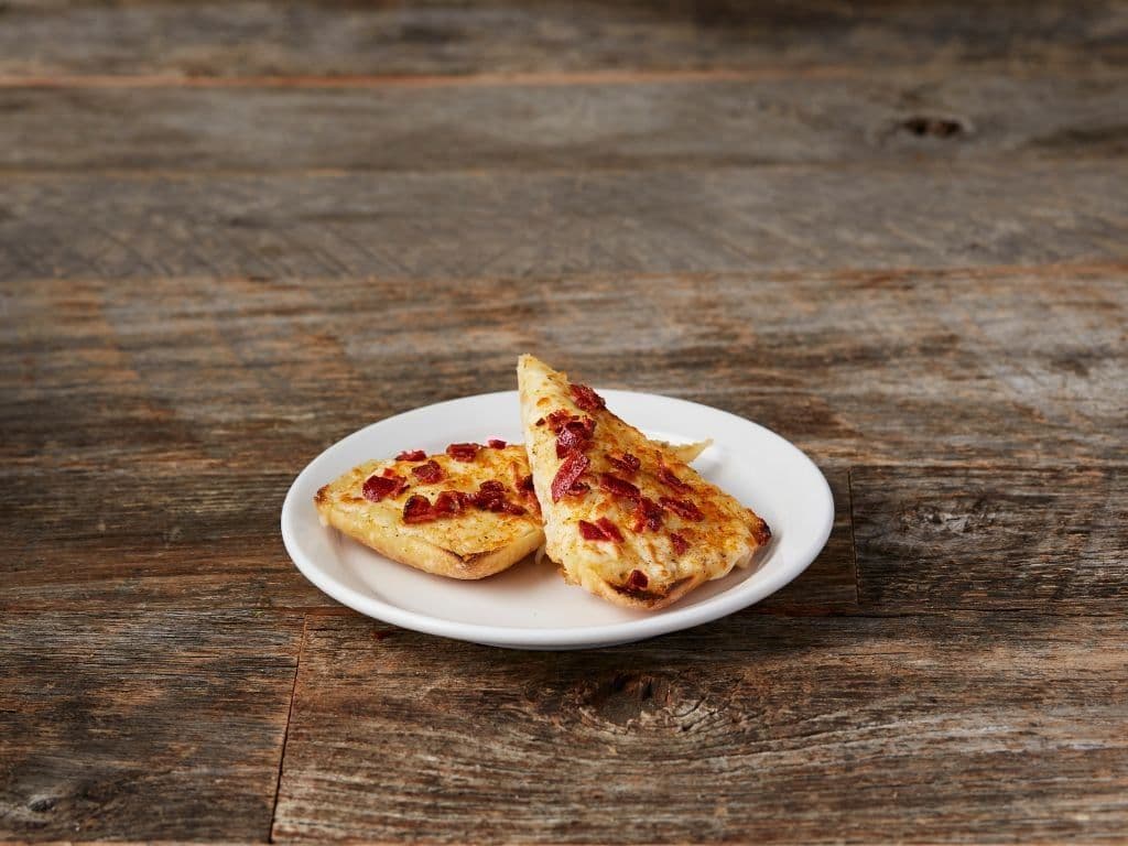 Side Bacon Garlic Cheese Toast