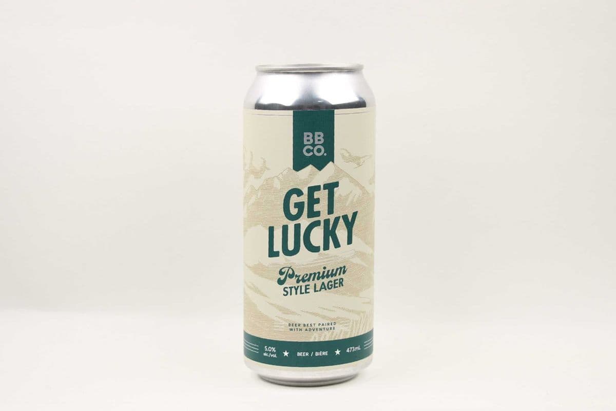 Born Get Lucky Lager (1 x 473 ml)