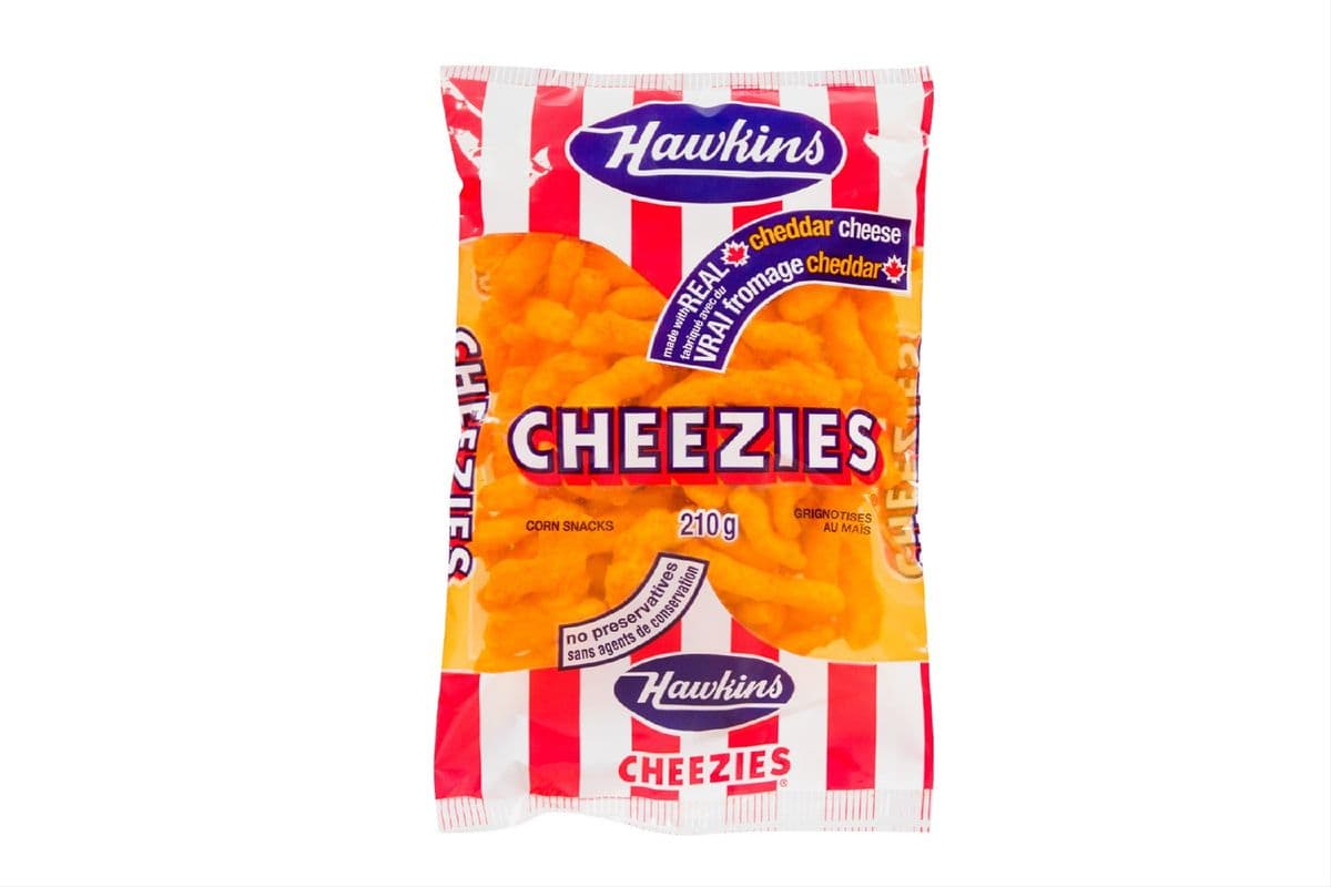 Hawkins Cheezies (210g) 77139