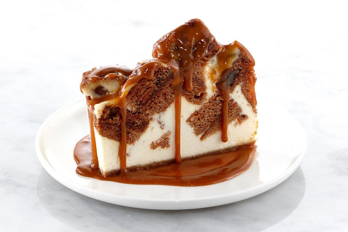 Carrot Caramel Cheesecake