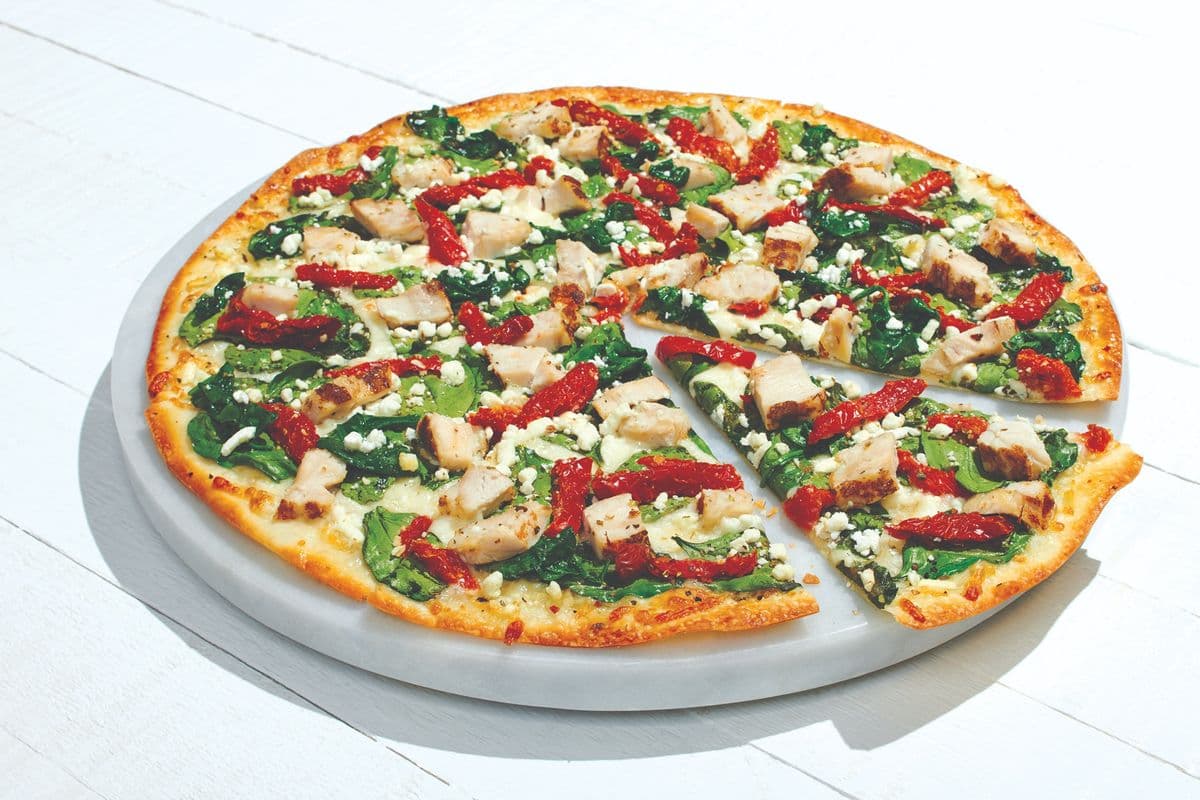Medium Herb Chicken Mediterranean Pizza